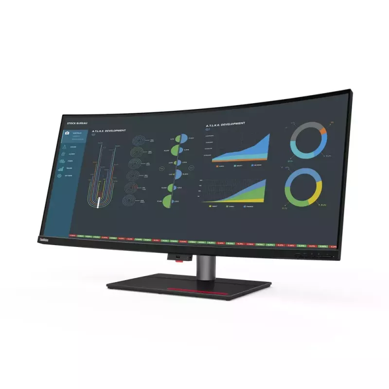 Lenovo ThinkVision P40w-20 datora monitors 100.8 cm (39.7 collas) 5120 x 2160 pikseļi 5K Ultra HD LED Melns