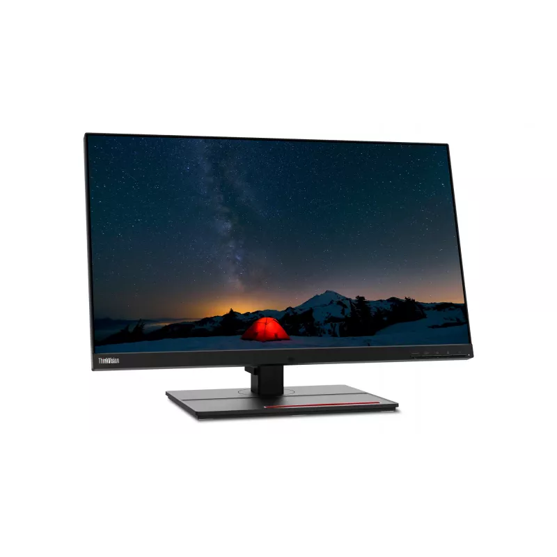 Lenovo ThinkVision P27u-20 monitors, 68.6 cm (27 inch), 3840 x 2160 pikseļi, 4K Ultra HD, LED, 6 ms, Melns