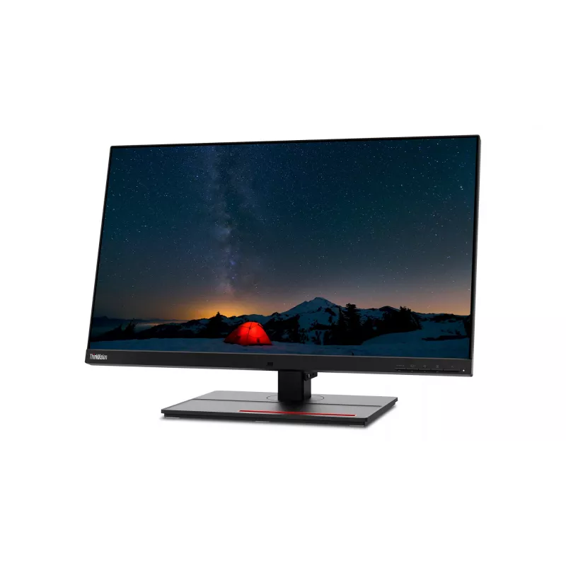 Lenovo ThinkVision P27u-20 monitors, 68.6 cm (27 inch), 3840 x 2160 pikseļi, 4K Ultra HD, LED, 6 ms, Melns