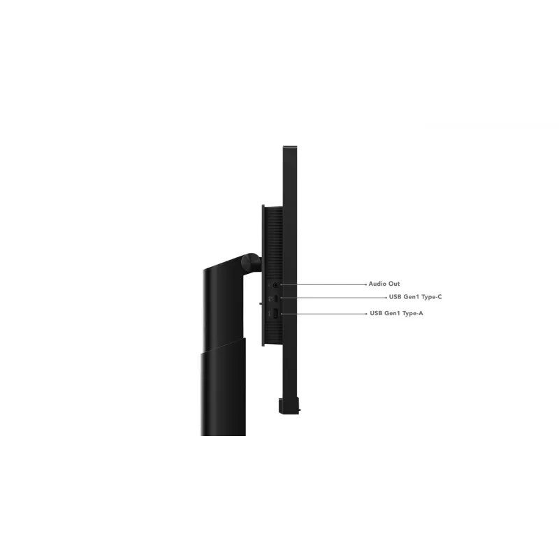 Lenovo ThinkVision P27u-20 monitors, 68.6 cm (27 inch), 3840 x 2160 pikseļi, 4K Ultra HD, LED, 6 ms, Melns