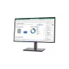 Lenovo ThinkVision P27h-30 27 collu Quad HD LCD monitors melnā krāsā