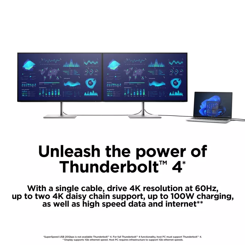 HP E-Series E27k G5 27 collu 4K Ultra HD LCD monitors 3840 x 2160