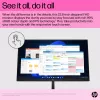 HP E24t G5 FHD Touch Monitors, 60.5 cm (23.8 collas), 1920 x 1080 pikseļi, Full HD, LCD, 5 ms, Melns