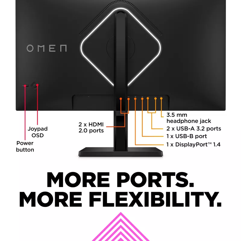 OMEN by HP 27 collu FHD 240Hz spēļu monitors - OMEN 27s