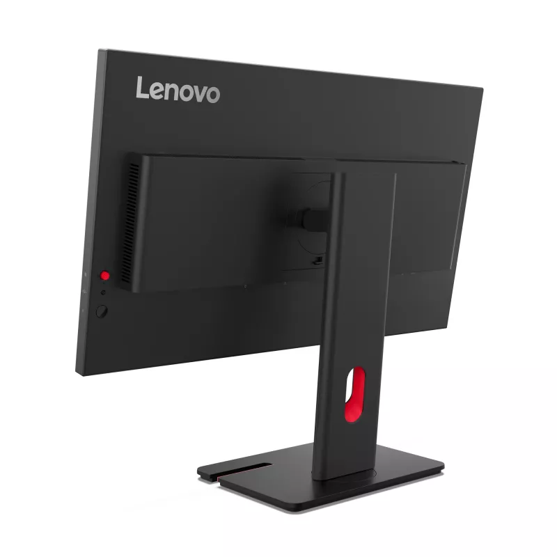 Lenovo ThinkVision T27QD-40 monitors, 68.6 cm (27 inch), 2560 x 1440 pikseļi, Wide Quad HD, LED, 6 ms, Melns