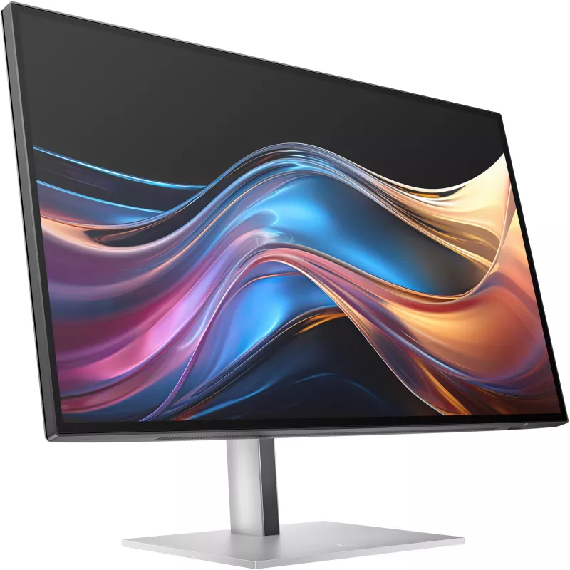 HP Series 7 Pro 27 collu QHD monitors - 727pq, 68.6 cm (27 inch), 2560 x 1440 pikseļi, Quad HD, LCD, 5 ms, Melns