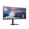 AOC CU34V5C/BK 34 collu izliekts monitors, WQHD 3440x1440, USB-C ar PD65W