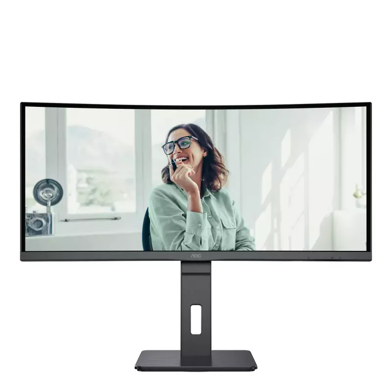 AOC CU34P3CV monitors 86,4 cm (34 inch) 3440 x 1440 UltraWide Quad HD LED melns
