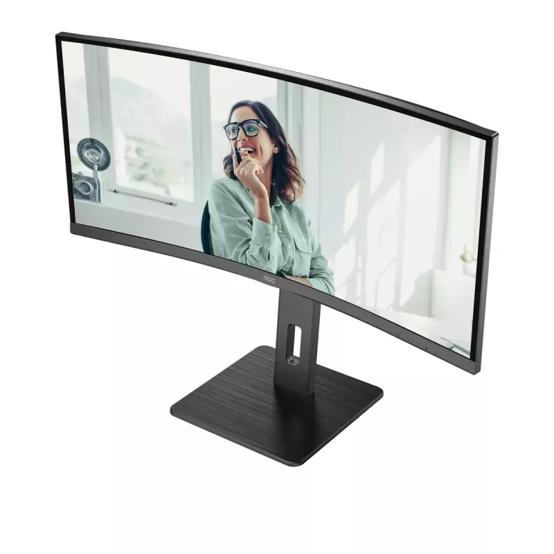AOC CU34P3CV monitors 86,4 cm (34 inch) 3440 x 1440 UltraWide Quad HD LED melns