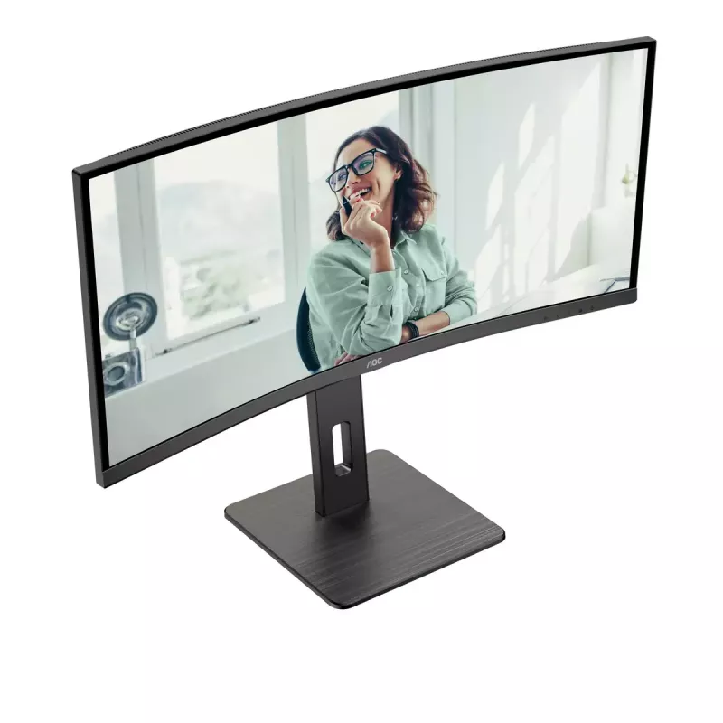 AOC CU34P3CV monitors 86,4 cm (34 inch) 3440 x 1440 UltraWide Quad HD LED melns