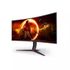 34 collu AOC CU34G2XP/BK VA monitors, 3440×1440, 21:9, 180 Hz, 1 ms, 2×HDMI, melns