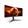 34 collu AOC CU34G2XP/BK VA monitors, 3440×1440, 21:9, 180 Hz, 1 ms, 2×HDMI, melns