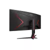 34 collu AOC CU34G2XP/BK VA monitors, 3440×1440, 21:9, 180 Hz, 1 ms, 2×HDMI, melns