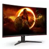 AOC G2 C32G2ZE/BK dators monitors 80 cm (31,5 collu) 1920 x 1080 pikseļi Full HD LED Melns, Sarkans