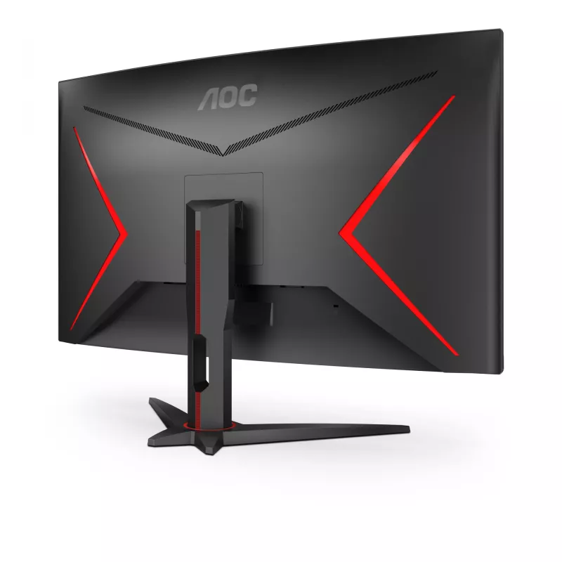 AOC G2 C32G2ZE/BK dators monitors 80 cm (31,5 collu) 1920 x 1080 pikseļi Full HD LED Melns, Sarkans