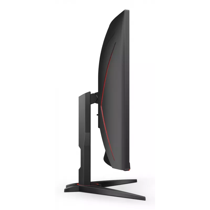 AOC G2 C32G2ZE/BK dators monitors 80 cm (31,5 collu) 1920 x 1080 pikseļi Full HD LED Melns, Sarkans
