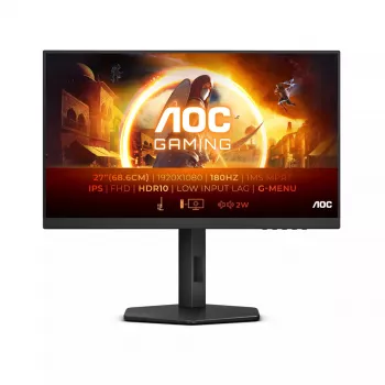 AOC G4 27G4X dators monitors 68.6 cm (27 colli) 1920 x 1080 pikseļi Full HD LED Melns, Pelēks