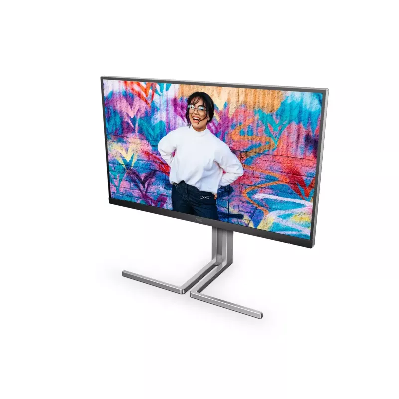 AOC Q27U3CV datora monitors 68,6 cm (27 inch) 2560 x 1440 pikseļi Quad HD LCD melns