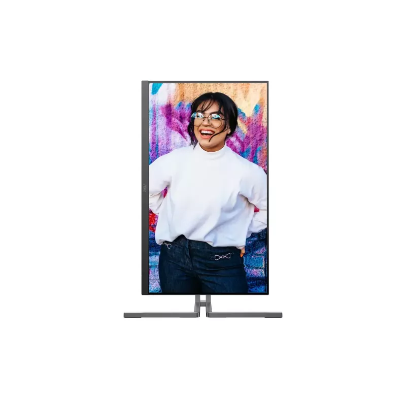 AOC Q27U3CV datora monitors 68,6 cm (27 inch) 2560 x 1440 pikseļi Quad HD LCD melns