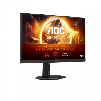 AOC G4 Q27G4XF dators monitors 68.6 cm (27 colli) 2560 x 1440 pikseļi Quad HD LED Melns, Pelēks