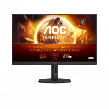 AOC G4 Q27G4XF dators monitors 68.6 cm (27 colli) 2560 x 1440 pikseļi Quad HD LED Melns, Pelēks