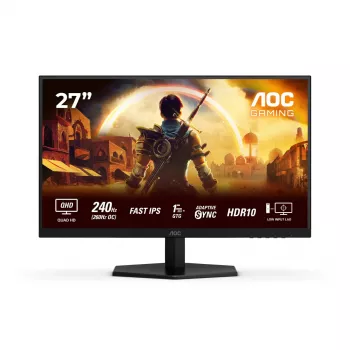 AOC G4 Q27G42ZE 27 collu QHD Fast IPS spēļu monitors 2560x1440 240Hz (OC 260Hz) 1ms GtG