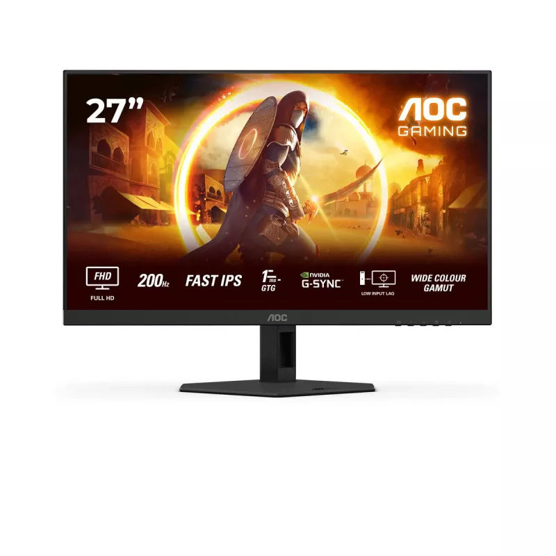 AOC G4 27G4HRE datora monitors 68.6 cm (27 collu) 1920 x 1080 pikseļi Full HD LED Melns, Sarkans