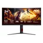 AOC G4 CU34G4Z dators monitors 86,4 cm (34 colli) 3440 x 1440 pikseļi Wide Quad HD LED melns, sarkans