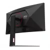 AOC G4 CU34G4 datora monitors 86.4 cm (34 collas) 3440 x 1440 pikseļi Wide Quad HD LED melns, sarkans