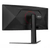 AOC G4 CU34G4 datora monitors 86.4 cm (34 collas) 3440 x 1440 pikseļi Wide Quad HD LED melns, sarkans