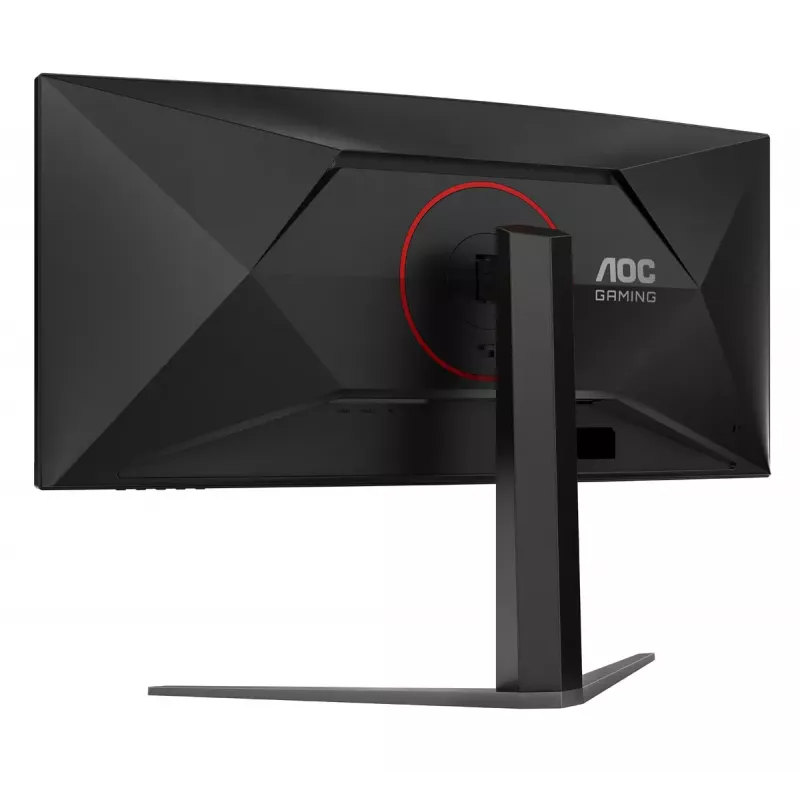 AOC G4 CU34G4 datora monitors 86.4 cm (34 collas) 3440 x 1440 pikseļi Wide Quad HD LED melns, sarkans