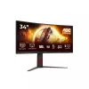 AOC G4 CU34G4 datora monitors 86.4 cm (34 collas) 3440 x 1440 pikseļi Wide Quad HD LED melns, sarkans