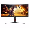 AOC G4 CU34G4 datora monitors 86.4 cm (34 collas) 3440 x 1440 pikseļi Wide Quad HD LED melns, sarkans