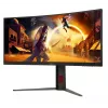 AOC G4 CU34G4 datora monitors 86.4 cm (34 collas) 3440 x 1440 pikseļi Wide Quad HD LED melns, sarkans