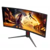 AOC G4 CU34G4 datora monitors 86.4 cm (34 collas) 3440 x 1440 pikseļi Wide Quad HD LED melns, sarkans
