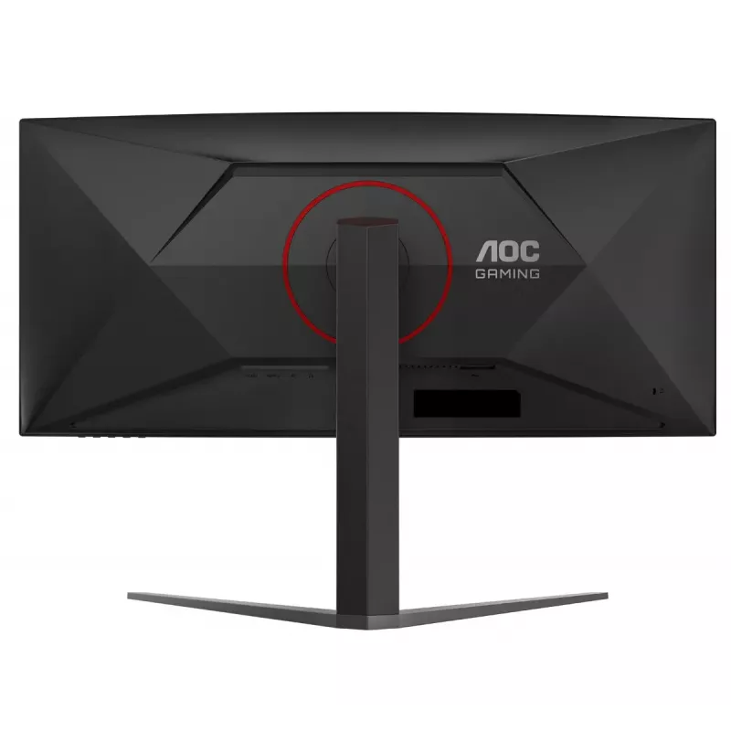 AOC G4 CU34G4 datora monitors 86.4 cm (34 collas) 3440 x 1440 pikseļi Wide Quad HD LED melns, sarkans