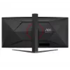 AOC G4 CU34G4 datora monitors 86.4 cm (34 collas) 3440 x 1440 pikseļi Wide Quad HD LED melns, sarkans