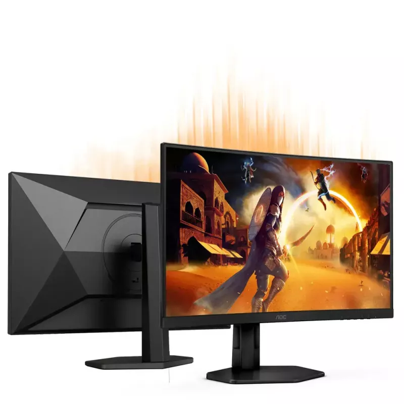 AOC G4 CU34G4 datora monitors 86.4 cm (34 collas) 3440 x 1440 pikseļi Wide Quad HD LED melns, sarkans
