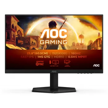 AOC G4 24G42E 23.8 collu Full HD LCD monitors melnā krāsā