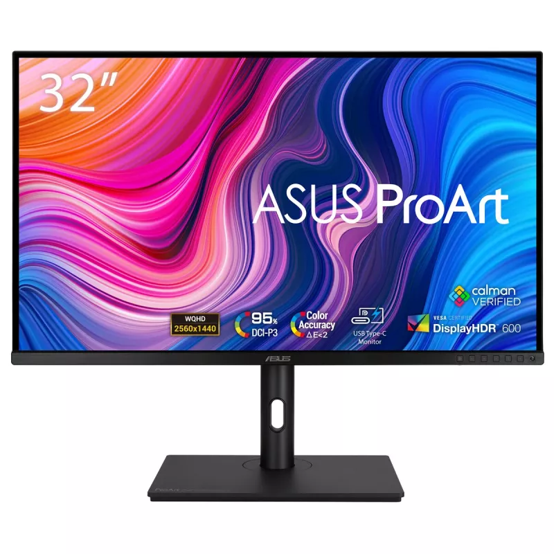 ASUS ProArt PA328CGV profesionālais monitors 81.3 cm (32 collas) 2560 x 1440 pikseļi Wide Quad HD Melns