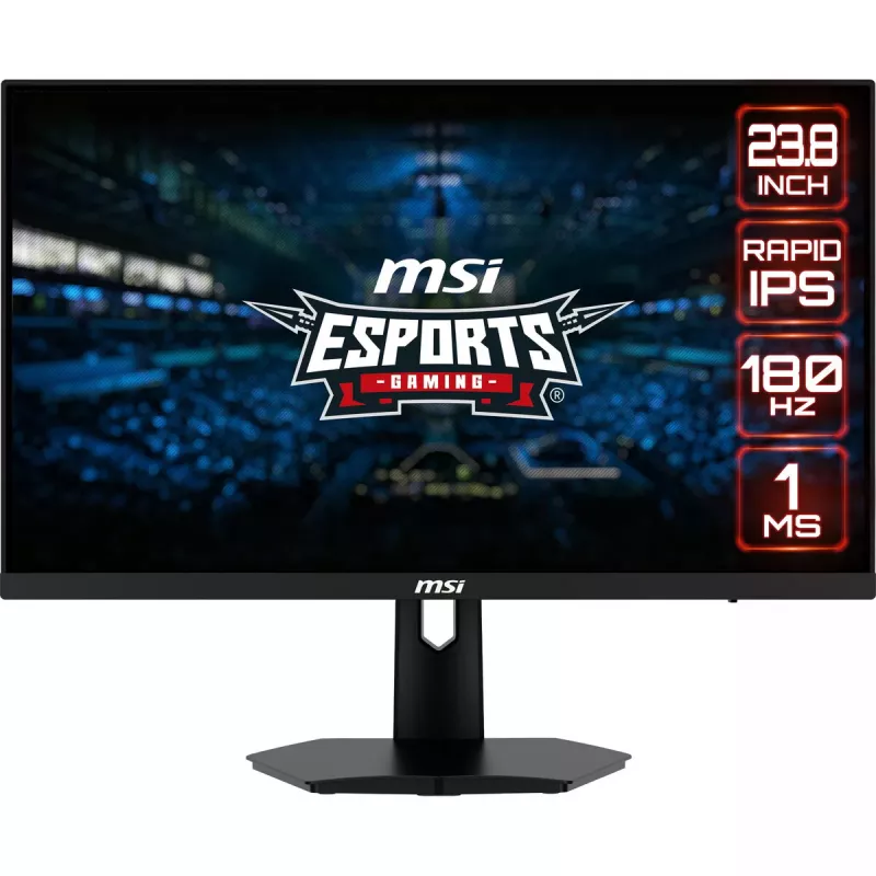 MSI G244F E2 dators monitoris 60.5 cm (23.8 collas) 1920 x 1080 pikseļi Full HD Melns