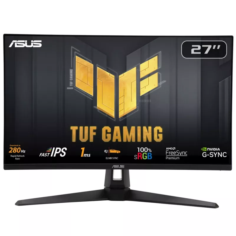 ASUS TUF Gaming VG279QM1A monitors datoram, 68,6 cm (27 collu), 1920 x 1080 pikseļu, Full HD, LCD
