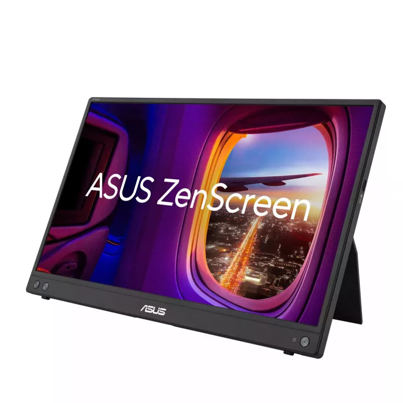 Portatīvais monitors ASUS MB16AHV 15.6 collu Full HD IPS 1920 x 1080, 250 cd/m², 5 ms, USB-C PD 15W, mini HDMI, slīpums 15–35°
