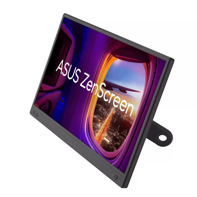 ASUS ZenScreen MB166CR monitors 39.6 cm (15.6 colli) 1920 x 1080 pikseļi Full HD LCD Melns