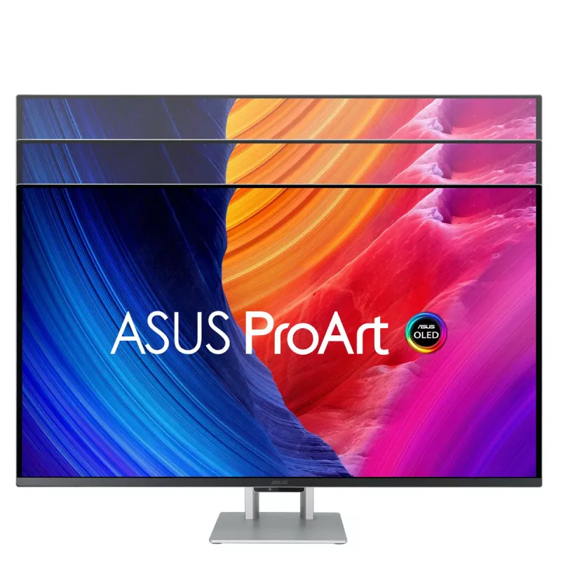 ASUS ProArt OLED PA32UCDM datora monitors 80 cm (31,5 collu) 3840 x 2160 pikseļi 4K Ultra HD QD-OLED Sudrabs