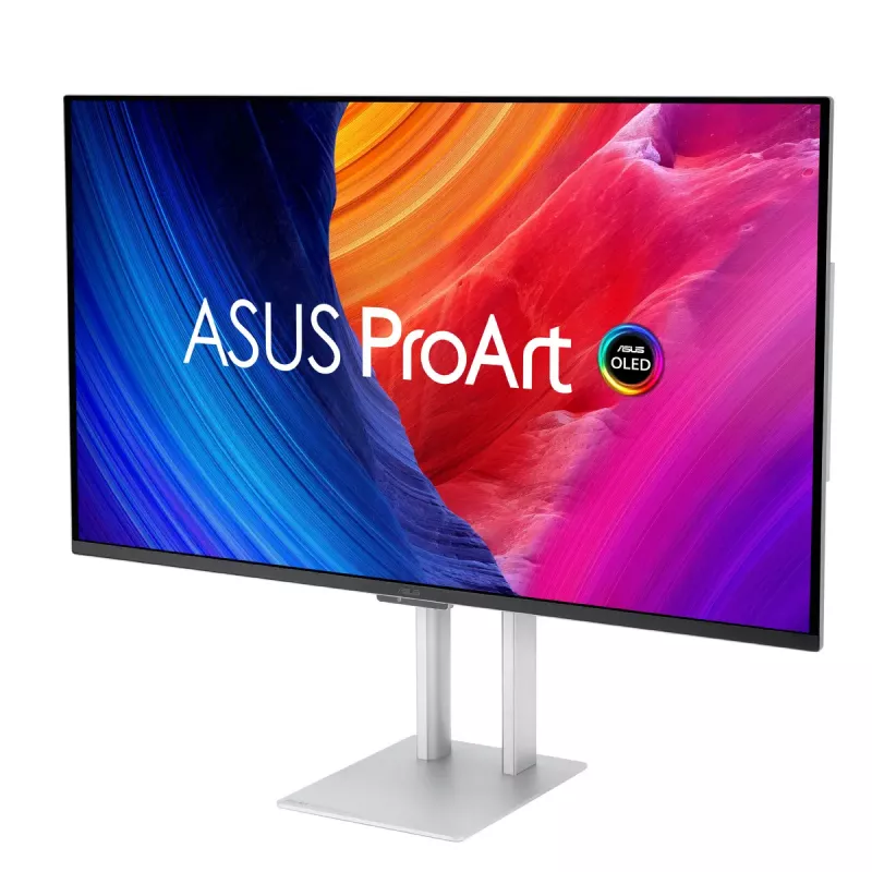 ASUS ProArt OLED PA32UCDM datora monitors 80 cm (31,5 collu) 3840 x 2160 pikseļi 4K Ultra HD QD-OLED Sudrabs