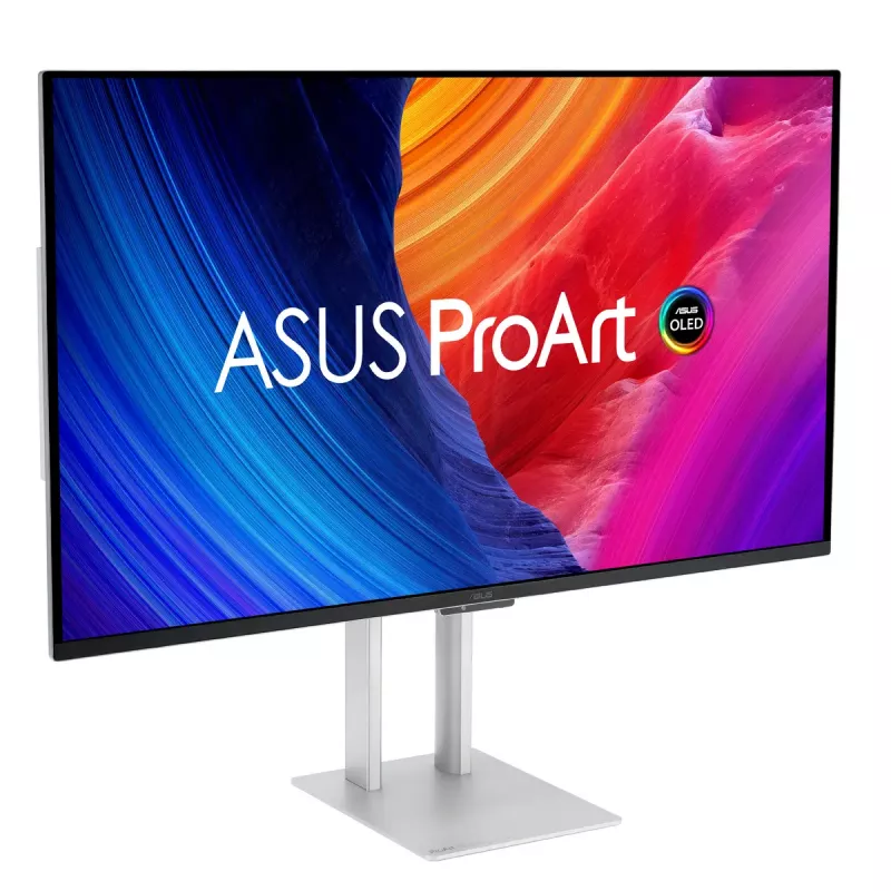 ASUS ProArt OLED PA32UCDM datora monitors 80 cm (31,5 collu) 3840 x 2160 pikseļi 4K Ultra HD QD-OLED Sudrabs