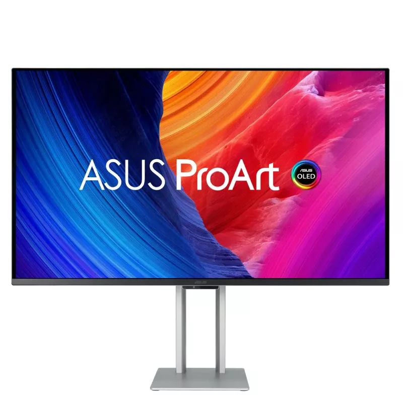 ASUS ProArt OLED PA32UCDM datora monitors 80 cm (31,5 collu) 3840 x 2160 pikseļi 4K Ultra HD QD-OLED Sudrabs