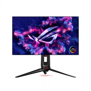 ASUS ROG Swift OLED PG27AQDP dators monitors 67.3 cm (26.5 collas) 2560 x 1440 pikseļi Quad HD Melns