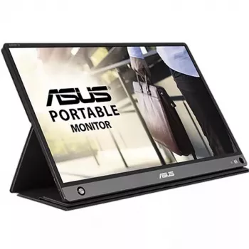 ASUS ZenScreen MB16AHP monitors 39.6 cm (15.6 collas) 1920 x 1080 pikseļi Full HD LED Melns